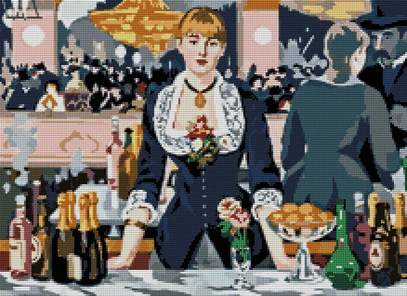 Timanttikuvio - A Bar At The Folies Bergere