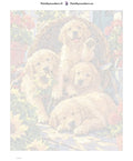 Thumbnail for Numeromaalaus: Numeroitu kangas - Basket of Puppies 40x50cm