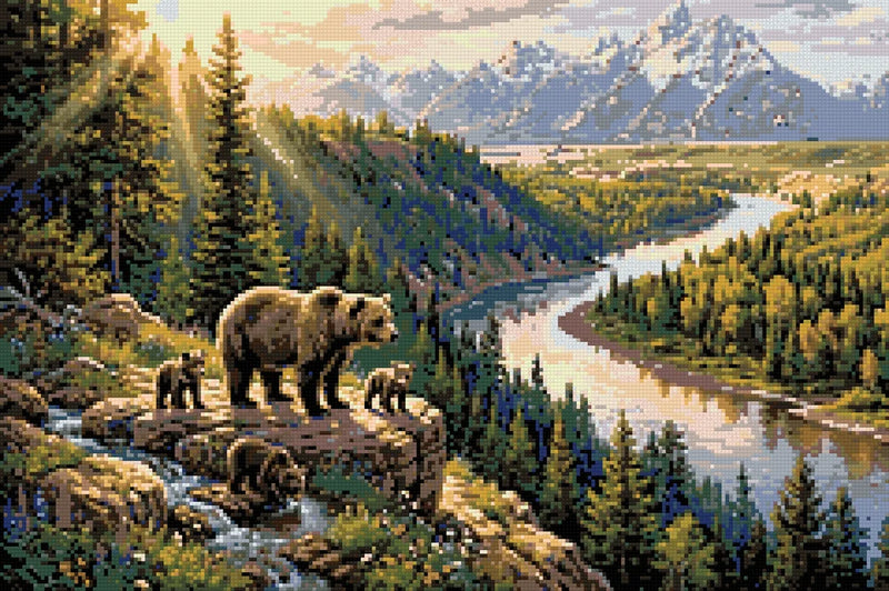 Timanttikuvio - Bear Family