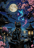 Thumbnail for Timanttikuvio - Black Cat, Full Moon