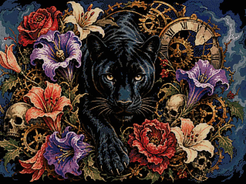 Timanttikuvio - Black Panther
