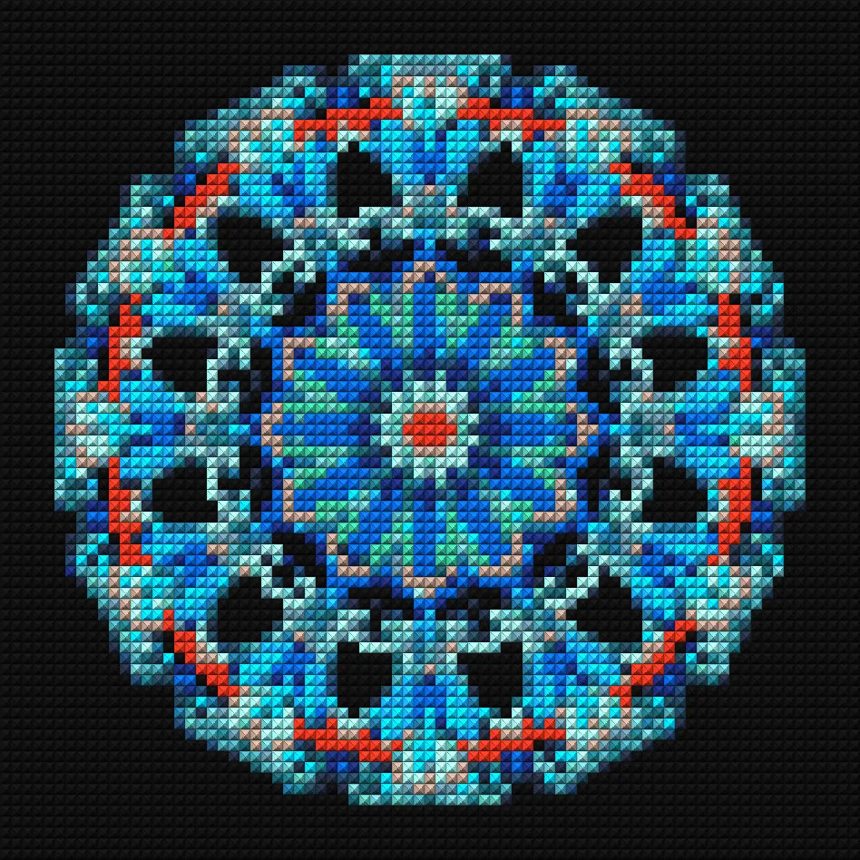 Timanttikuvio - Celestial Mandala Radiance