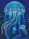 Thumbnail for Timanttikuvio - Blue Jellyfish