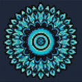 Thumbnail for Timanttikuvio - Mystic Blue Mandala