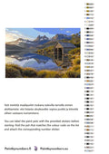 Thumbnail for Värikartta ja ohjeet - Boat House and Mountains 60x40cm