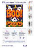Thumbnail for Numeromaalaus: Värikartta ja ohjeet - Boo! 30x40cm
