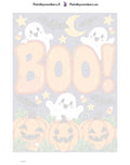 Thumbnail for Numeromaalaus: Numeroitu kangas - Boo! 30x40cm