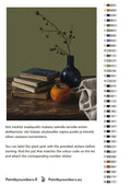 Thumbnail for Värikartta ja ohjeet - Books Vase and Persimmon 40x50cm