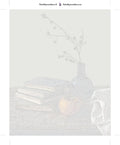 Thumbnail for Numeroitu kangas - Books Vase and Persimmon 40x50cm