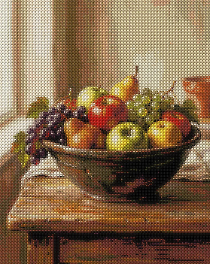 Timanttikuvio - Bowl of Fruit