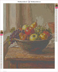 Thumbnail for Bowl of Fruit timanttimaalauksen liimapintainen canvas 40x50cm
