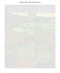 Thumbnail for Numeroitu kangas - Breton Landscape 40x50cm
