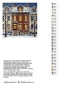 Thumbnail for Värikartta ja ohjeet - Brick House in Winter 50x50cm