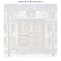 Thumbnail for Numeroitu kangas - Brick House in Winter 50x50cm