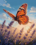 Thumbnail for Timanttikuvio - Butterfly on Lavender