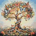 Thumbnail for Timanttikuvio - Butterfly Tree