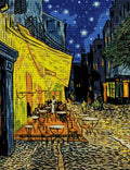 Thumbnail for Timanttikuvio - Cafe Terrace At Night