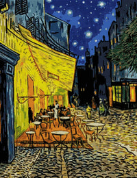 Thumbnail for Timanttikuvio - Cafe Terrace At Night