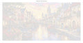 Thumbnail for Numeroitu kangas - Canal Bridge at Sunset 120x60cm