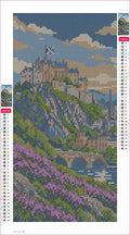 Thumbnail for Castle above the Heather timanttimaalauksen liimapintainen canvas 20x40cm