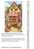 Thumbnail for Värikartta ja ohjeet - Cats at Bakery Shop 40x70cm