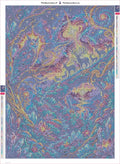 Thumbnail for Celestial Owl and Starlit Deer timanttimaalauksen liimapintainen canvas 50x70cm
