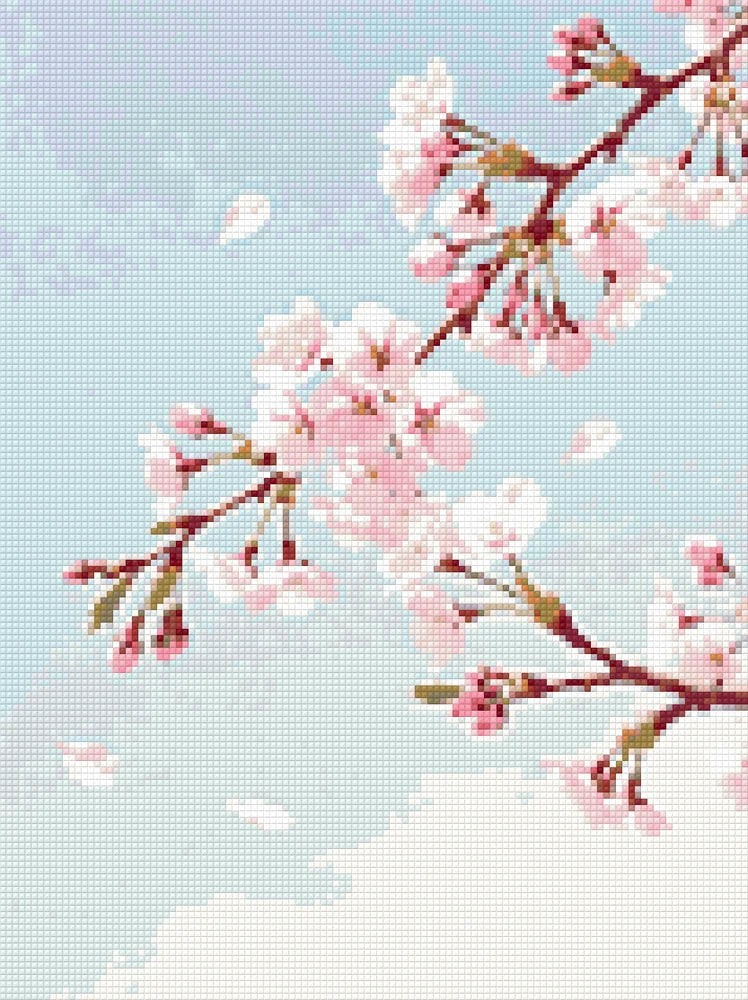 Timanttikuvio - Cherry Blossom Branch