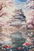 Thumbnail for Timanttikuvio - Cherry Blossoms and Koi