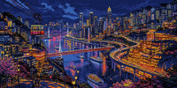 Thumbnail for Timanttikuvio - Chongqing at Night