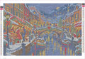 Thumbnail for Christmas Eve above the Canal timanttimaalauksen liimapintainen canvas 60x40cm