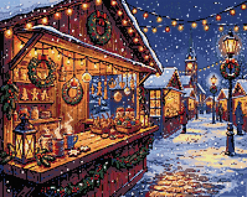 Timanttikuvio - Christmas Fair