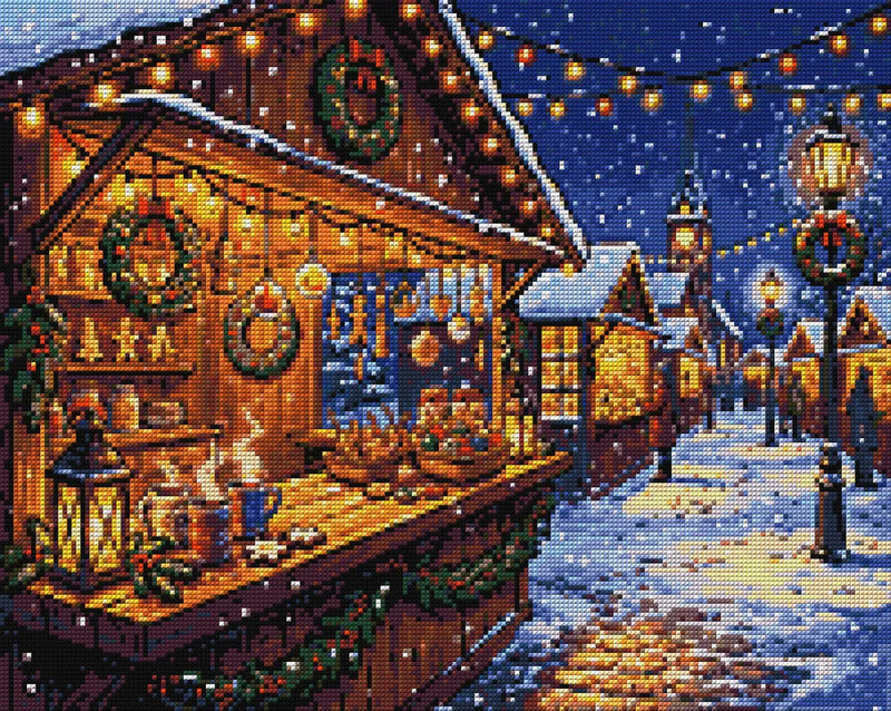 Timanttikuvio - Christmas Fair