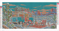 Thumbnail for Christmas on the Desert Road timanttimaalauksen liimapintainen canvas 60x30cm
