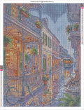Thumbnail for City Street Rain timanttimaalauksen liimapintainen canvas 60x80cm