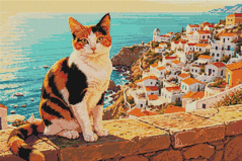 Timanttikuvio - Coastal Cat