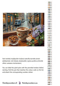 Thumbnail for Värikartta ja ohjeet - Coffee Cup on Rainy Street 50x40cm