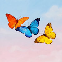 Thumbnail for Timanttimaalaus Colorful Butterflies