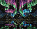 Thumbnail for Timanttikuvio - Geometric Aurora