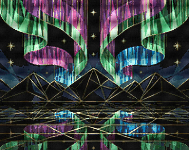 Timanttikuvio - Geometric Aurora