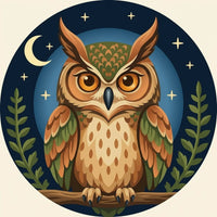 Thumbnail for Timanttikuvio - Copper Owl