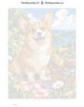 Thumbnail for Numeromaalaus: Numeroitu kangas - Corgi Picnic 30x40cm