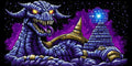 Thumbnail for Cosmic Beast 40x80cm timanttimaalaus