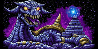 Thumbnail for Cosmic Beast 40x80cm - Timanttimaalaus