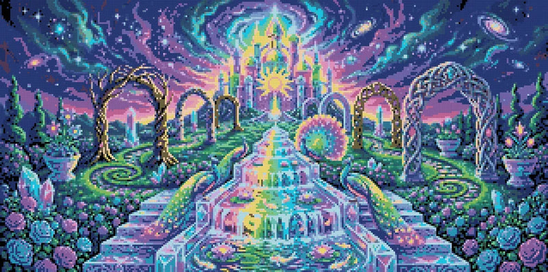 Timanttikuvio - Crystal Garden