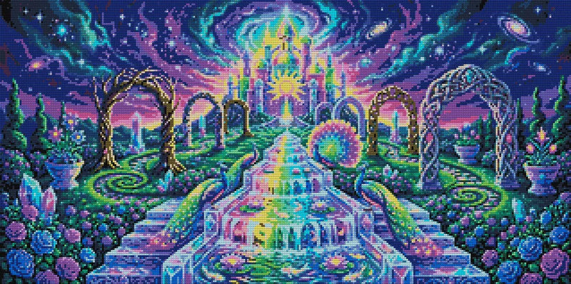 Timanttikuvio - Crystal Garden