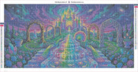 Thumbnail for Crystal Garden timanttimaalauksen liimapintainen canvas 80x40cm