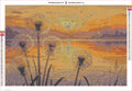 Thumbnail for Dandelions at Sunset timanttimaalauksen liimapintainen canvas 60x40cm