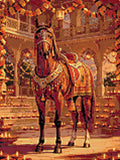 Thumbnail for Timanttikuvio - Decorated Royal Horse