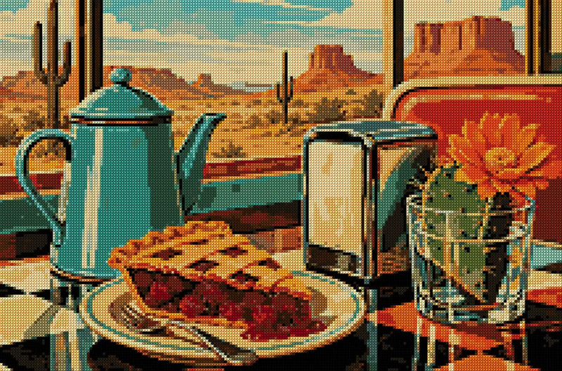 Timanttikuvio - Desert Diner
