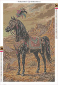 Thumbnail for Desert Horse timanttimaalauksen liimapintainen canvas 40x60cm